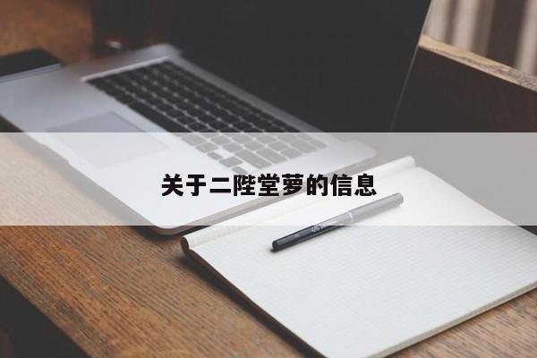 关于二陛堂萝的信息